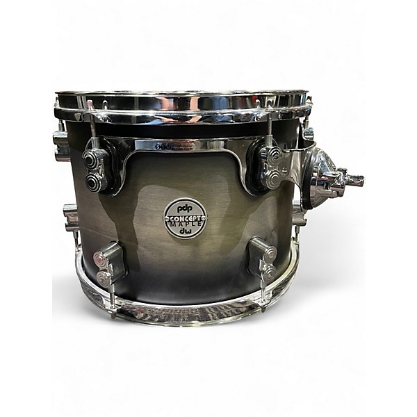 Used PDP by DW 3 Piece Concept Series SATIN CHARCOAL BURST Drum Kit