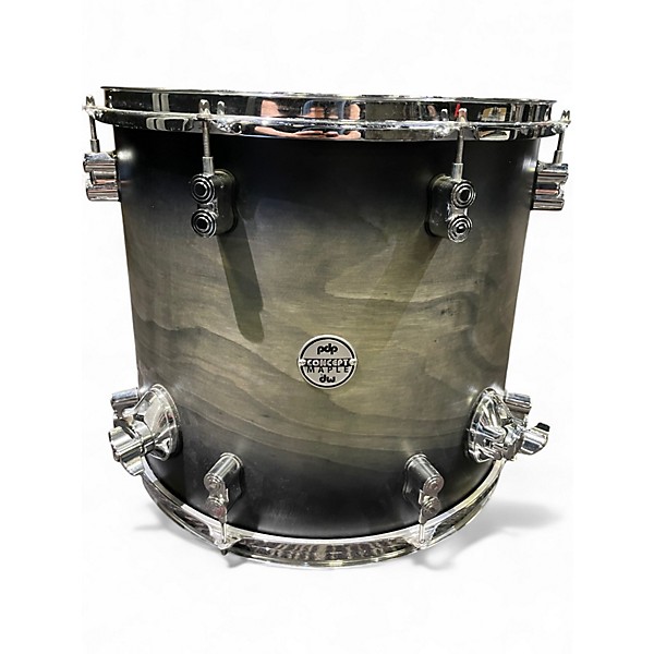 Used PDP by DW 3 Piece Concept Series SATIN CHARCOAL BURST Drum Kit