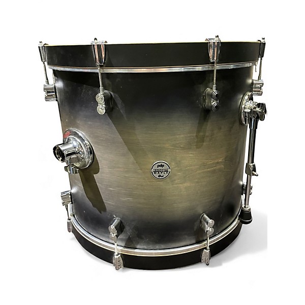 Used PDP by DW 3 Piece Concept Series SATIN CHARCOAL BURST Drum Kit