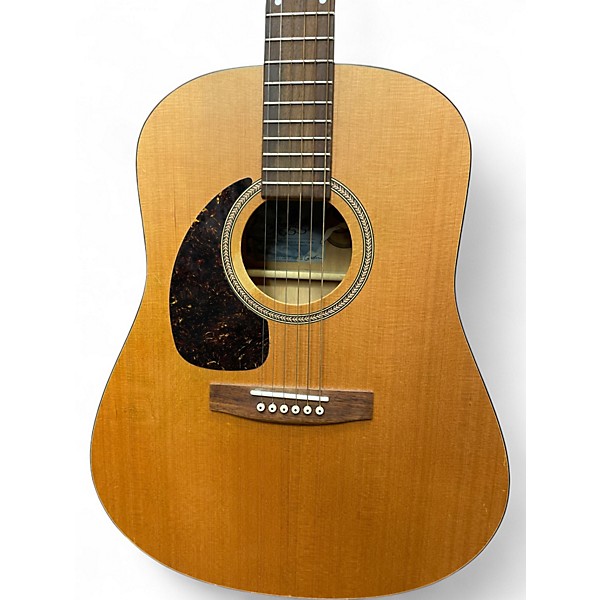 Used Seagull S6 Left Handed Natural Acoustic Guitar