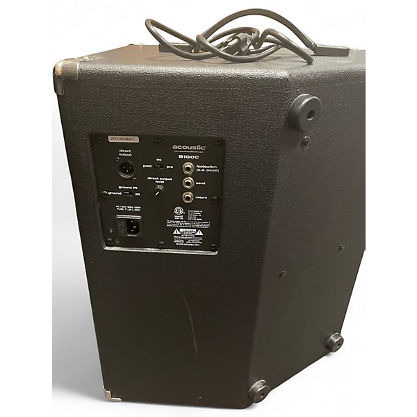 Used Acoustic B100C Bass Combo Amp