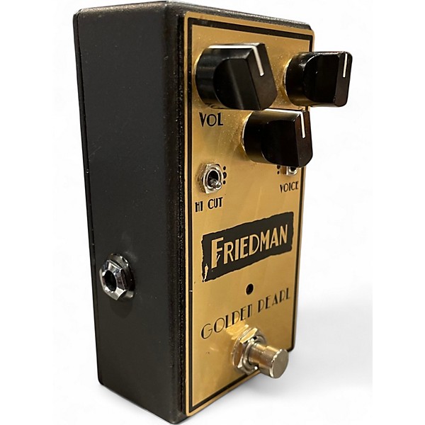 Used Friedman Golden Pearl Overdrive Effect Pedal