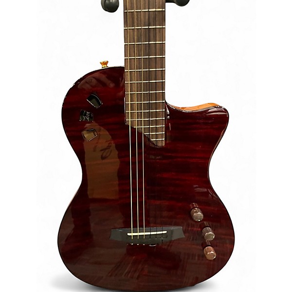 Used Cordoba STAGE LIMITED EDITION GARNET Classical Acoustic Electric Guitar