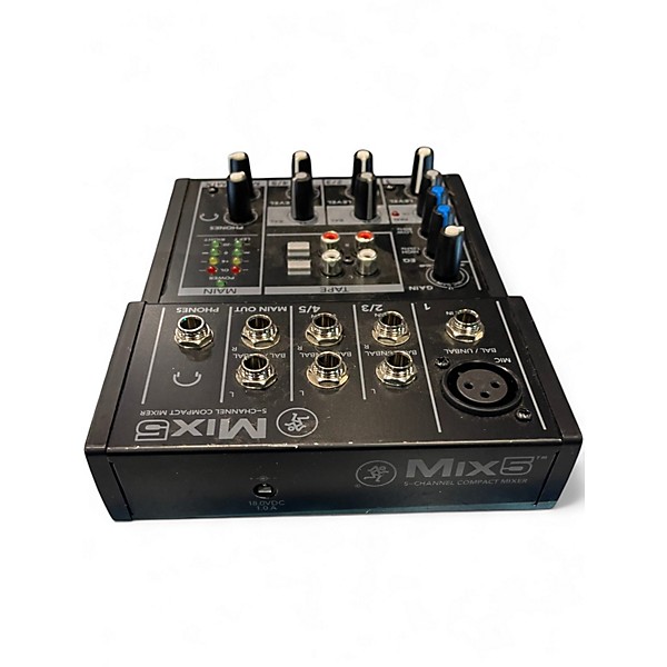 Used Mackie mix5 Unpowered Mixer