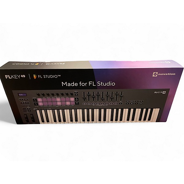 Used Novation FLKEY49 MIDI Controller