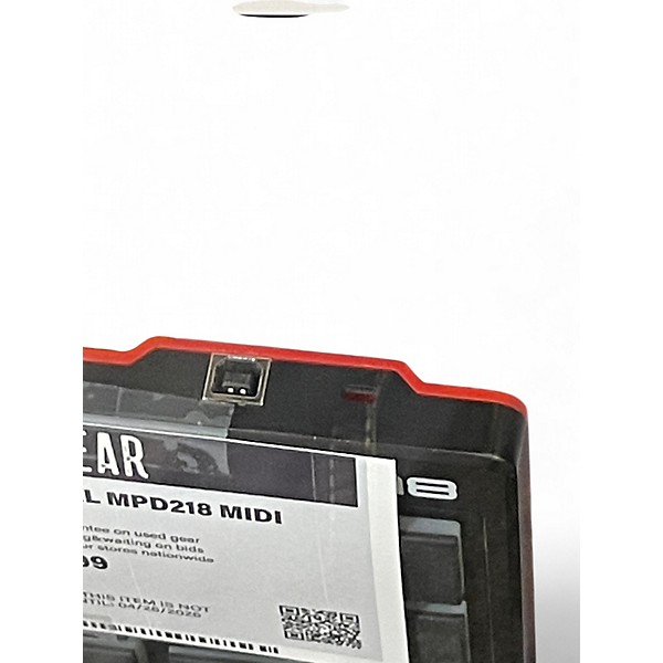 Used Akai Professional MPD218 MIDI Controller