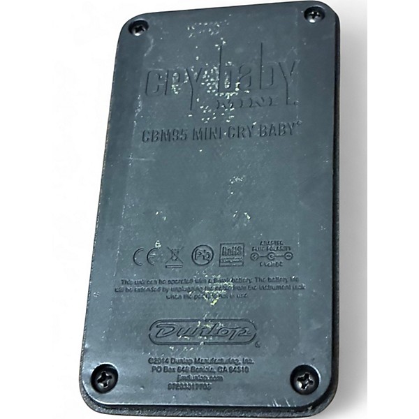 Used Dunlop CBM95 Cry Baby Mini Wah Effect Pedal