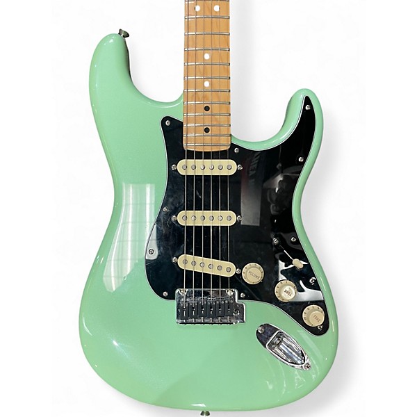 Used Fender Player Stratocaster Surf Pearl Solid Body Electric Guitar