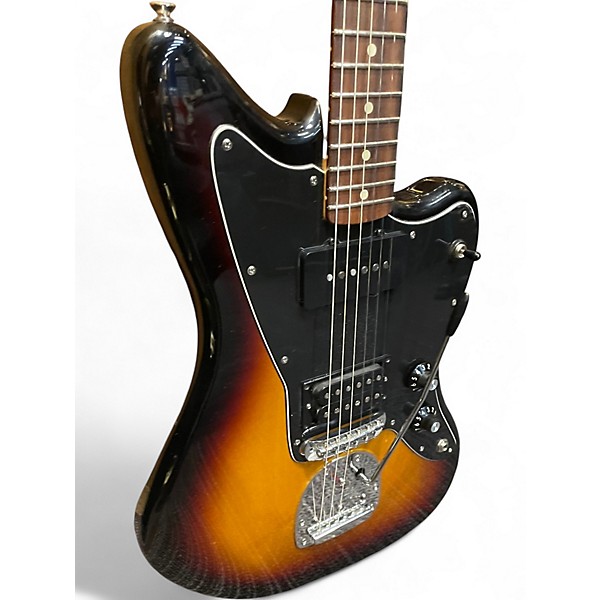 Used Fender Blacktop Jazzmaster 3 Color Sunburst Solid Body Electric Guitar