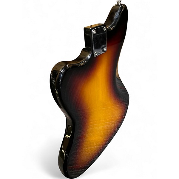 Used Fender Blacktop Jazzmaster 3 Color Sunburst Solid Body Electric Guitar