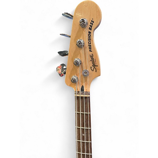 Used Squier Affinity Precision Bass Black Electric Bass Guitar