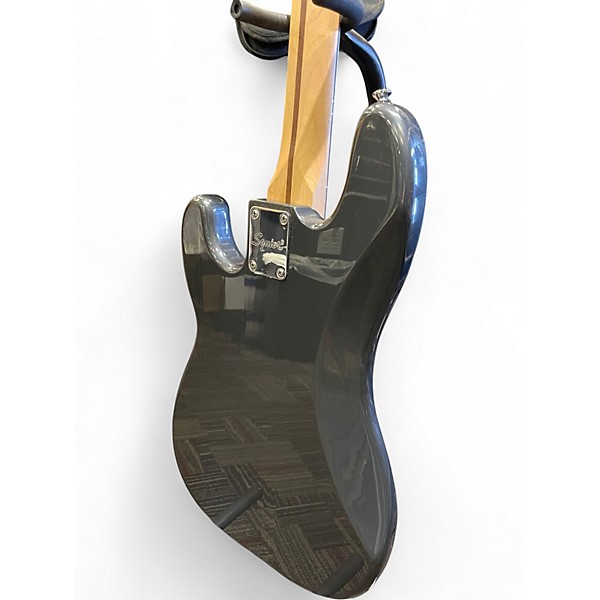 Used Squier Affinity Precision Bass Black Electric Bass Guitar