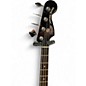 Used Squier Vintage Modified Jaguar Bass Special Black Electric Bass Guitar