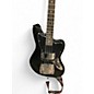 Used Squier Vintage Modified Jaguar Bass Special Black Electric Bass Guitar