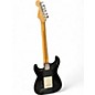 Used Squier Stratocaster Black Solid Body Electric Guitar