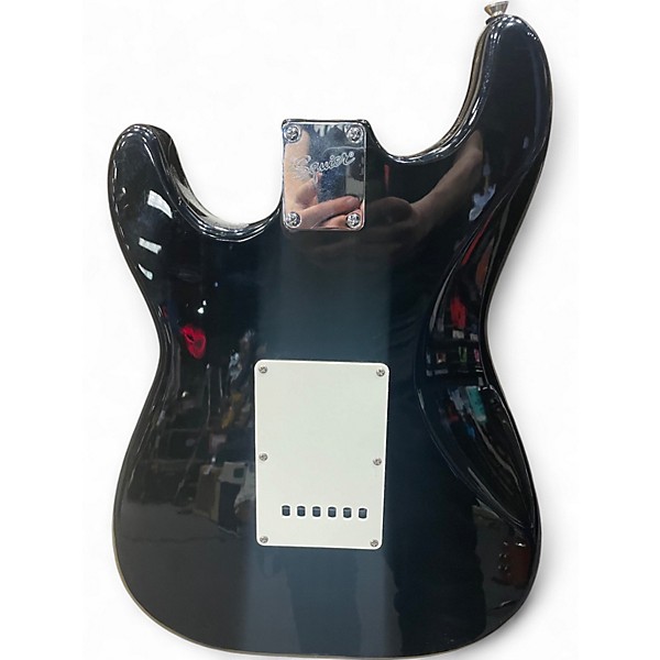 Used Squier Affinity Stratocaster Black Solid Body Electric Guitar