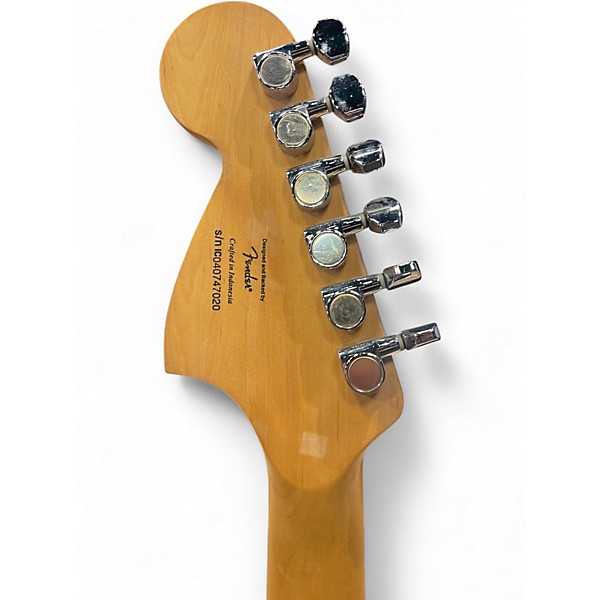 Used Squier Affinity Stratocaster Black Solid Body Electric Guitar