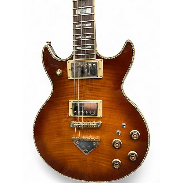 Used Ibanez AR420 Amber Solid Body Electric Guitar