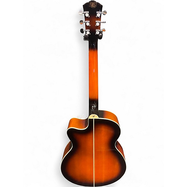 Used Washburn EA15ATB Vintage Sunburst Acoustic Electric Guitar