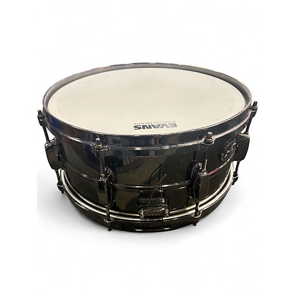 Used TAMA 14X6.5 Metalworks Snare Gunmetal Gray Drum