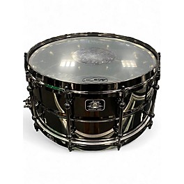Used Ludwig 6.5X14 universal series black nickel Drum