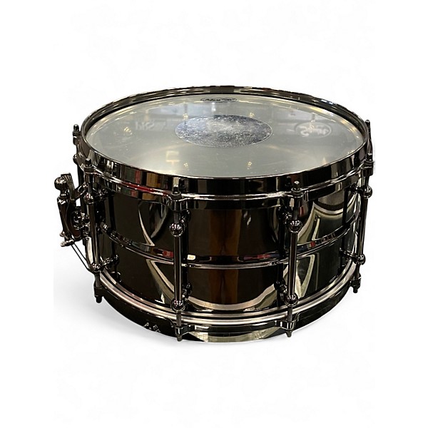 Used Ludwig 6.5X14 universal series black nickel Drum