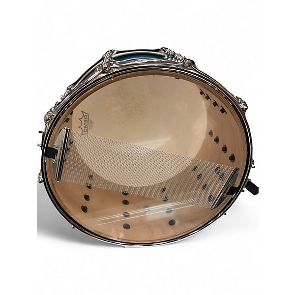 Used SPL 14X8 468 series Turquoise blue fade Drum