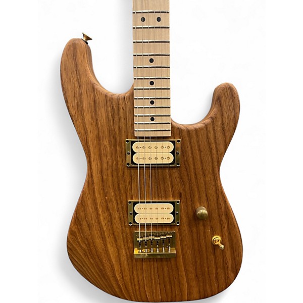 Used Charvel SDH HT Roasted Ash Natural Custom Shop Natural Solid Body Electric Guitar