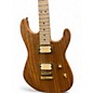 Used Charvel SDH HT Roasted Ash Natural Custom Shop Natural Solid Body Electric Guitar