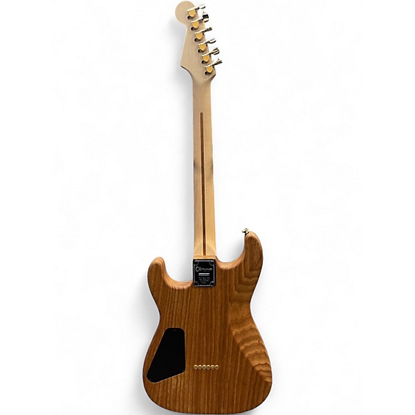 Used Charvel SDH HT Roasted Ash Natural Custom Shop Natural Solid Body Electric Guitar