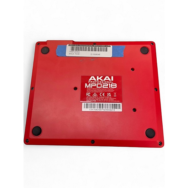 Used Akai Professional MPD218 MIDI Controller