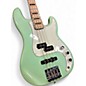Used 2016 Fender GC FSR Deluxe Precision Bass Special Seafoam Green Metallic Electric Bass Guitar