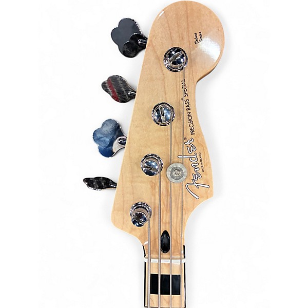 Used 2016 Fender GC FSR Deluxe Precision Bass Special Seafoam Green Metallic Electric Bass Guitar