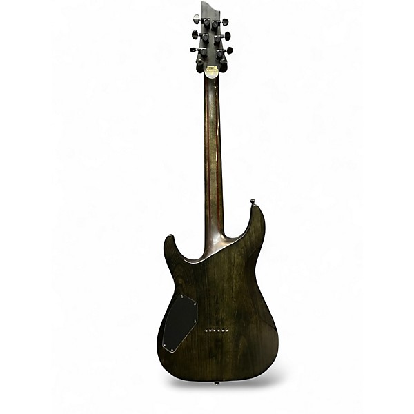 Used Schecter Guitar Research C1 Apocalypse Red Reign Solid Body Electric Guitar