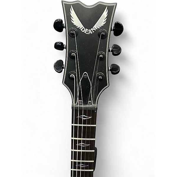 Used Dean THOROUGHBRED SELECT MATTE BLACK Solid Body Electric Guitar