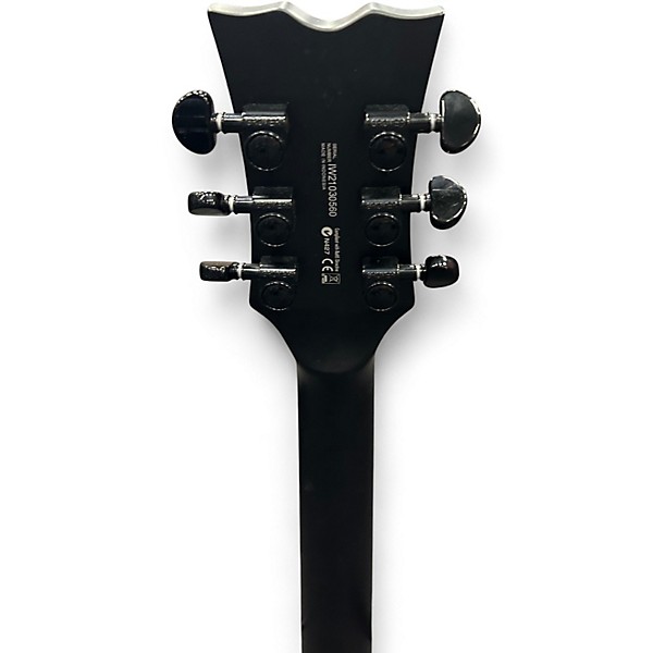 Used Dean THOROUGHBRED SELECT MATTE BLACK Solid Body Electric Guitar