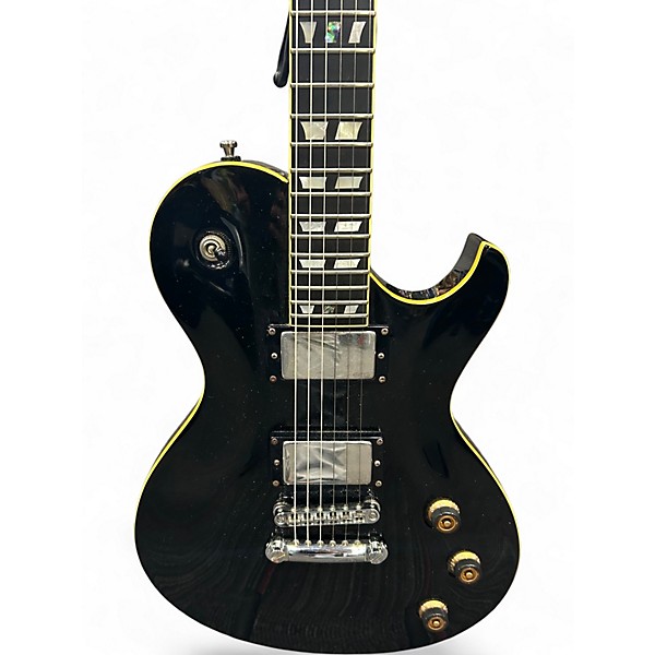 Used Schecter Guitar Research Solo 6 LIMITED Black Solid Body Electric Guitar