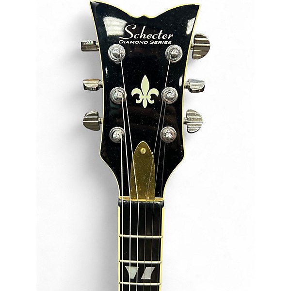 Used Schecter Guitar Research Solo 6 LIMITED Black Solid Body Electric Guitar