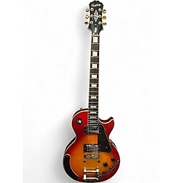 Used Epiphone Les Paul Custom Trans Orange Solid Body Electric Guitar