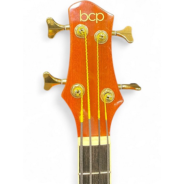 Used Bcp 22 Fret Natural Acoustic Bass Guitar
