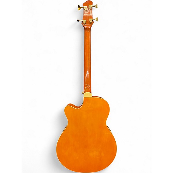 Used Bcp 22 Fret Natural Acoustic Bass Guitar