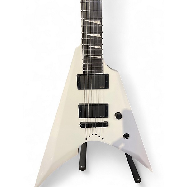 Used 2024 ESP E-II Arrow Neck Thru Alpine White Solid Body Electric Guitar