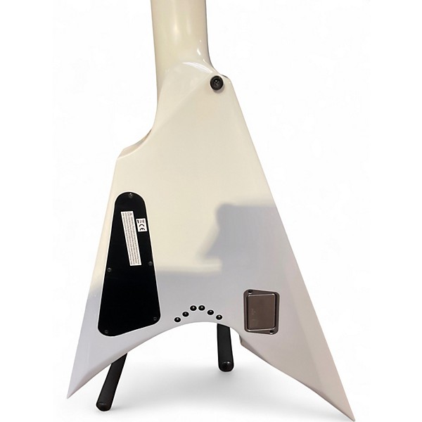 Used 2024 ESP E-II Arrow Neck Thru Alpine White Solid Body Electric Guitar