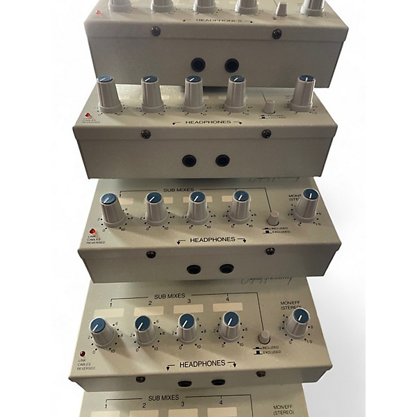 Used Furman Headphone Distribution HDS-6 / E 8 HR-6 MODULES Unpowered Mixer