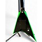 Used Jackson rrx24 black neon green Solid Body Electric Guitar