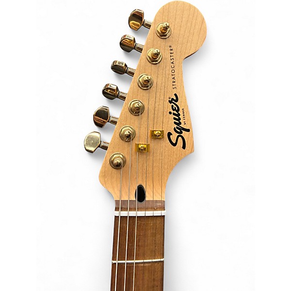 Used Squier Affinity Stratocaster 2 Tone Sunburst Solid Body Electric Guitar