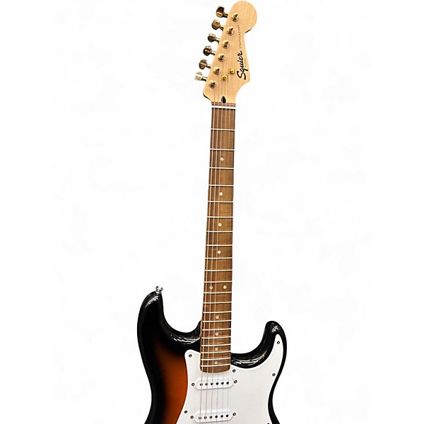 Used Squier Affinity Stratocaster 2 Tone Sunburst Solid Body Electric Guitar