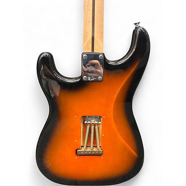 Used Squier Affinity Stratocaster 2 Tone Sunburst Solid Body Electric Guitar