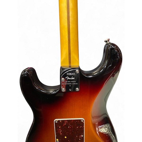 Used Fender American Professional II Stratocaster Tobacco Burst Solid Body Electric Guitar