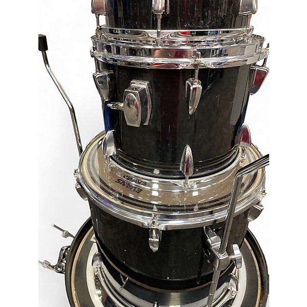 Used TAMA 4 Piece Imperialstar Black Drum Kit